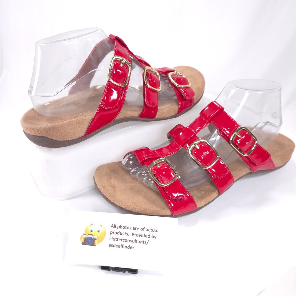 Vionic Misa 3 Strap Adjustable Sandals Womens Siz… - image 5